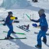 Fechtkampf auf Ski zur Stabilisierung Fechtkampf auf Ski zur Stabilisierung